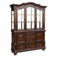 thumbnail image 3 of Home Elegance Lordsburg 5 Drawer Buffet & Hutch in Dark Brown, 3 of 7