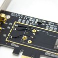thumbnail image 5 of 2X para Broadcom Bcm94360CSAX Bcm943602CS Bcm94331CSAX Tarjeta WLAN Adaptador Convertidor de Escritorio PCI-E + Antena para Tarjeta WiFi de, 5 of 5