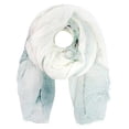thumbnail image 1 of Cejon Foulards de Jour Unies à Bordure Ombrée pour Femmes, Sauge, 1 of 1