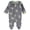 Navy/Green, variant on STAR WARS Baby Boys Baby Yoda One Piece Sleeper - Footed Baby Plush Polar Fleece Pajamas - Baby Boy Clothes - Footie Pajamas Navy/Green, 0-3 Months