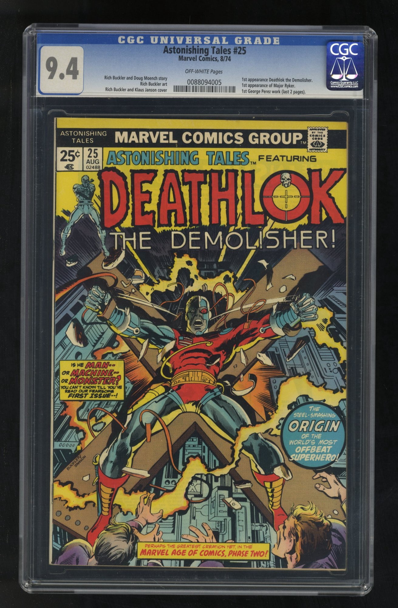 Cover of Astonishing Tales #25
