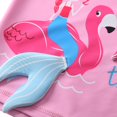 thumbnail image 6 of Baozhu Toddler Little Big Girl Mermaid 2 Piece Long Sleeve Bathing Suit Swimsuit, 6 of 8