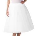 thumbnail image 2 of Ketyyh-chn99 Robes de Bal pour Femmes Robe de Mariage Robe de Fête pour Femme Robe de Bal Décontractée Soirée Unie Élégante Robe Maxi Blanche,TG, 2 of 5