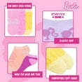 thumbnail image 4 of Barbie Girls Socks - 10 Pack of Stylish Crew Socks with Arch Support Featuring F, 4 of 6
