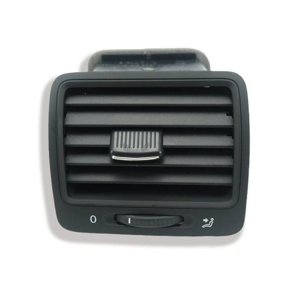 Center Dash AC Outlet Air Vent Panel, Fits For VW Golf Mk5 For Jetta A5 2004-2011, OE:1K0819728 1K0819703, Dashboard Trim Cover Outlet Grille Panel.-black-left