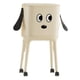 thumbnail image 4 of Cubo de basura multifuncional con tapa, ideal para oficina, hogar, vestidor y Blanco, 4 of 9