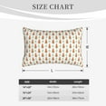 thumbnail image 4 of Hirioo Cute Carrot Print for Plush Pillow Cover for Bedroom and Living Room ,Elegant, Comfortable Home Decor-16"x24", 4 of 6