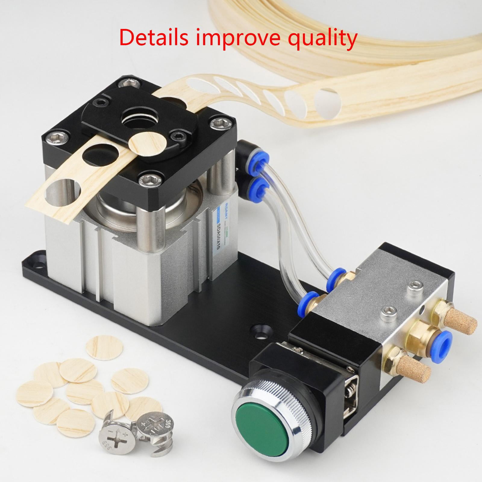 CEORPER Edge Banding Hole Puncher Portable 3-in-1 Edge Banding Hole Opener Woodworking