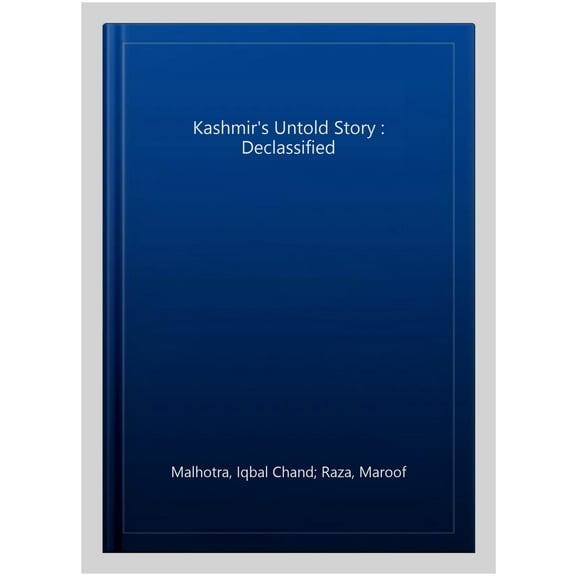 Kashmir'S Untold Story