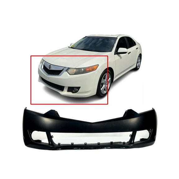 DCP Front Bumper Cover For 2009-2010 Acura TSX Primed 04711TL2A90ZZ AC1000162