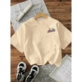 thumbnail image 3 of Aiyino Women's Graphic Tee Shirt Hawaiian Aloha Beach Honolulu Island Time Holiday Shirt Spring Summer Tops, 3 of 9