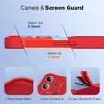 thumbnail image 4 of for iPhone 11 Case with Magnetic Ring Stand Silicone Phone Case 6.1" for Women Men [Compatible with MagSafe][Full Camera Protection][Military-Grade Drop Protection], Red, 4 of 12