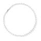 thumbnail image 1 of Collar de perlas de imitación para hombres y mujeres, collar de cadena de clavícula elegante a la moda, joyería para citas de bodas de 19,7 pulgadas, 1 of 10