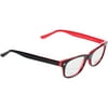 Pomy Eyewear Rx-able Eyeglass Frames 315 Black/Red