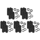 thumbnail image 1 of 100 Uds Clips Soporte para Plantas Plástico Reutilizables Tomate Vegetal (), 1 of 5