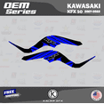 thumbnail image 2 of Kalair GFX Graphics Kit for Kawasaki KFX50 (2007-2022) Oem Series, 2 of 5