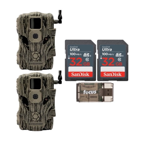 Stealth Cam Fusion X 26MP Trail Camera (Verizon 2-Pack) Bundle