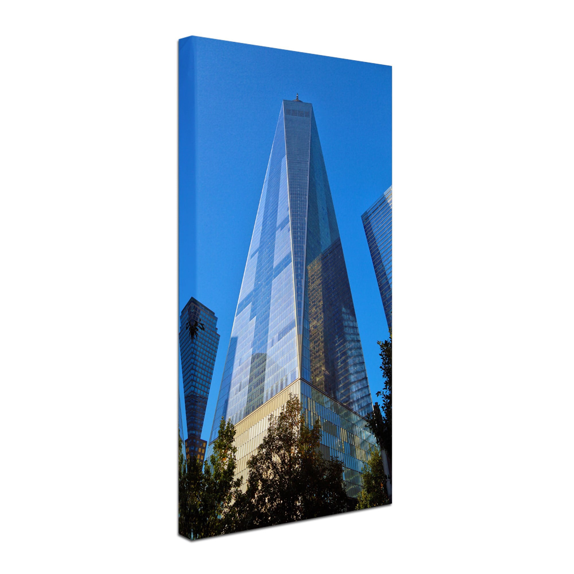Trademark Fine Art "Freedom Tower II" Canvas Art by CATeyes