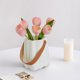 thumbnail image 5 of Jarrón con aspecto de cerámica, maceta de plástico, decoración con flores secas, adorno para sala de estar, soporte para TV, utensilio para macetas, diseño moderno, estilo natural, de alta, 5 of 8