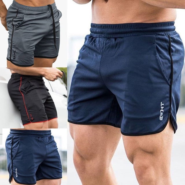 Paquete de 3 Short Gym Deportivo Slim Fit Cómodos Elástico Echt