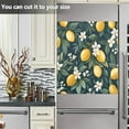 thumbnail image 3 of Yayeee Magnetic Dishwasher Cover for The Front Decoration Home Kitchen Machine Sticker Protector, Floral Lemons, 3 of 6