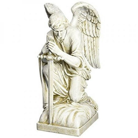 UPC 089945499179 product image for Joseph Studio Kneeling Male Angel Holding a Sword Outdoor Garden Statue | upcitemdb.com