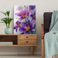 thumbnail image 5 of Purple Lily Watercolor Entryway Home Wall Art, 5 of 8