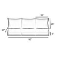 thumbnail image 5 of Sorra Home  Outdura Solid Indoor/Outdoor Corded Pillow and Cushion Sofa Set 30 in x 27 in x 5 in - ETC Midnight, 5 of 5