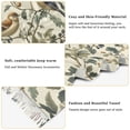 thumbnail image 5 of FORMRS Womens Scarf Winter Soft Long Big Warm Shawls Wrap Tassel Scarves, Green Birds, 5 of 9