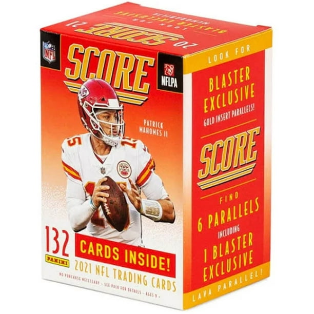 2021 Panini Score NFL Football Trading Cards Blaster Box 1 Exclusive
