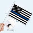 thumbnail image 5 of Anley Thin Blue Line USA Mini Flag 12 Pack - Hand Held Honoring Law Enforcement Officers Flags, 5 of 7