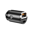thumbnail image 4 of Cargador De Coche Adaptador de teléfono de carga rápida de puertos duales portátiles 30W Mini cargador de coche USB rápido, 4 of 5