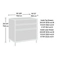 thumbnail image 4 of Sauder® Collection Acadia Way Classeur latéral en Finition Raven Oak, 4 of 8
