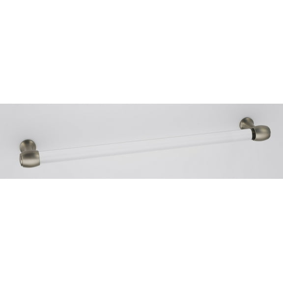 Alno D870-12 Royale Acrylic 12" Center To Center Large Cabinet Handle / Drawer Pull -