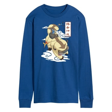 Avatar: The Last Airbender - Appa Flying - Men's Long Sleeve T-Shirt