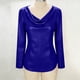 thumbnail image 2 of TaTaai Women's Long Sleeve Blouse, V-Neck Casual Pullover Top, Soft Comfortable Fabric, Great for Everyday Wear, Home Activities and Work Settings Gift, 2 of 7