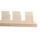 thumbnail image 4 of Expositor de pendientes de madera con ranura, portátil, de gran capacidad, para uso doméstico. 2 ranuras grandes, 4 of 4