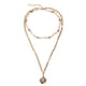thumbnail image 3 of Collar para mujer, joyería para mujer, collar multicapa de perlas irregulares, cadena de clavícula, moda para mujer, 3 of 5