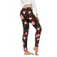 thumbnail image 1 of MKLEKYY Leggings de yoga para mujer, mallas con estampado navideño, leggings deportivos de control para yoga, leggings de cintura alta para mujer, 1 of 3