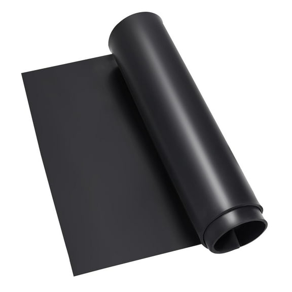 Solid Rubber Sheet Roll 12 x 24 Inch Rubber Sheets Strips Heavy Duty Rubber Single Side Board for DIY Gaskets Flooring Sealing Liner Shield Padding Mat DIY