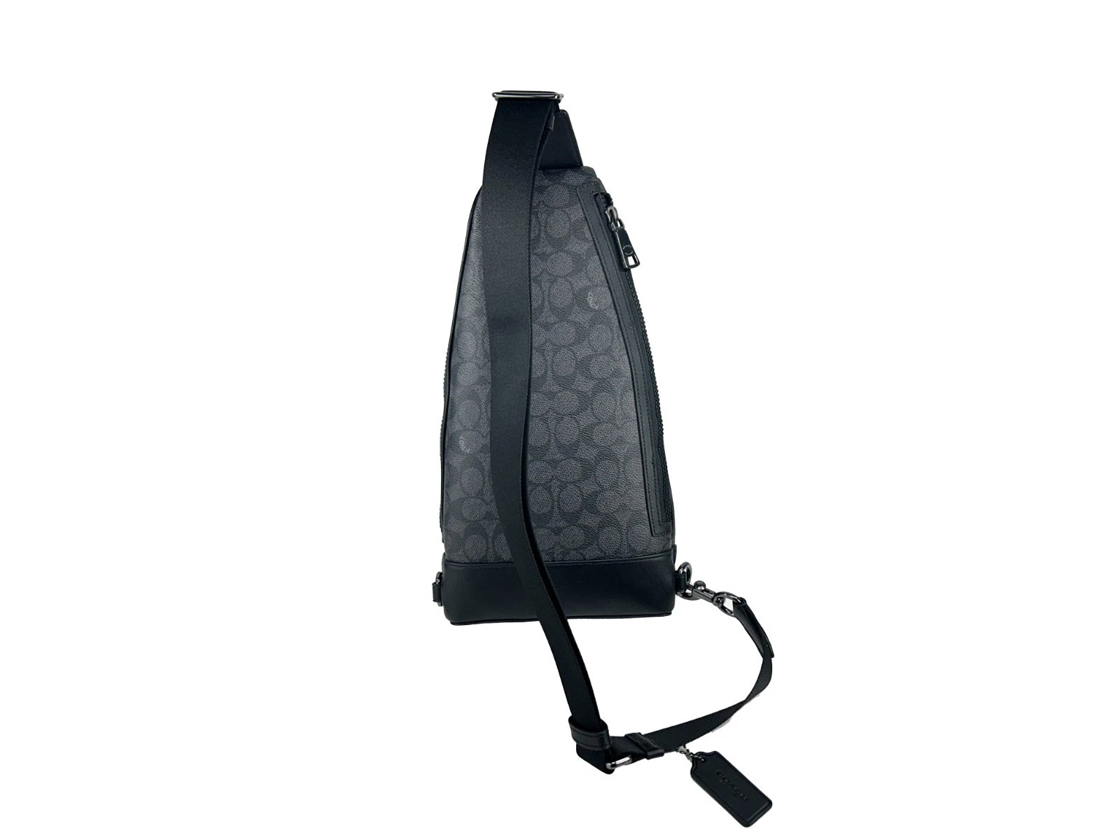 Coach Dominic Sling Pack in Signature Canvas – Stylish Crossbody Bag with Adjustable Strap