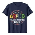 thumbnail image 4 of AWZXDE Hauts pour Filles Enfants Rentrée des Classes Graphique Manches Courtes Col Rond T-Shirt Lumineux Confortable pour Garçons et Filles, 4 of 4