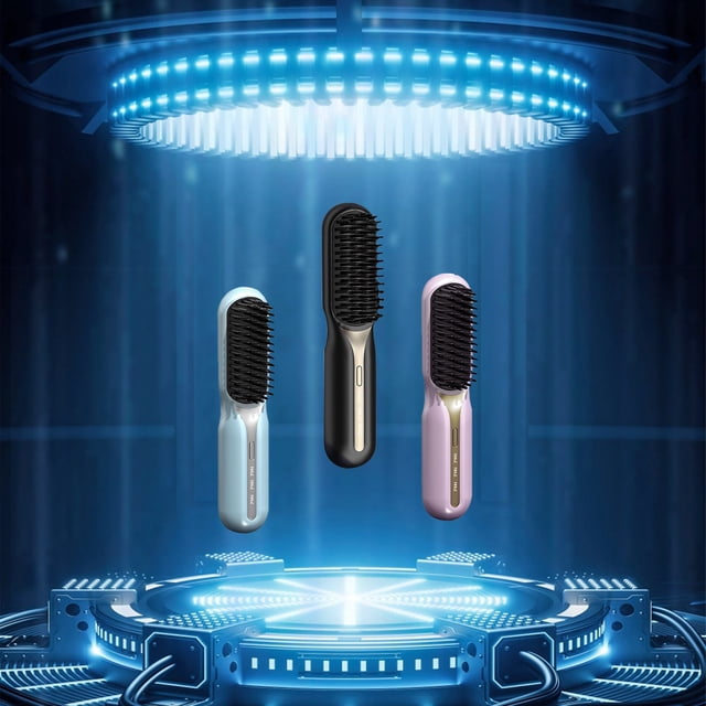 RKSTN Straight Comb Beauty & Personal Care Rechargeable Straight Hair Comb Is Portable Fashionable and of Good Quality Negative Hair Is Soft and Hair Is Wireless Straight Hair Comb