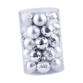 thumbnail image 1 of 34x Bolas De Navidad Adornos Colgantes Decorativos Para Bodas Festivas Plata SM SunniMix Colgantes Bolas, 1 of 8