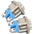 thumbnail image 5 of Viveous 2pcs Door Bell Ringer Button Door Bell Button Only Auto-reset Panel Push Button, 5 of 10