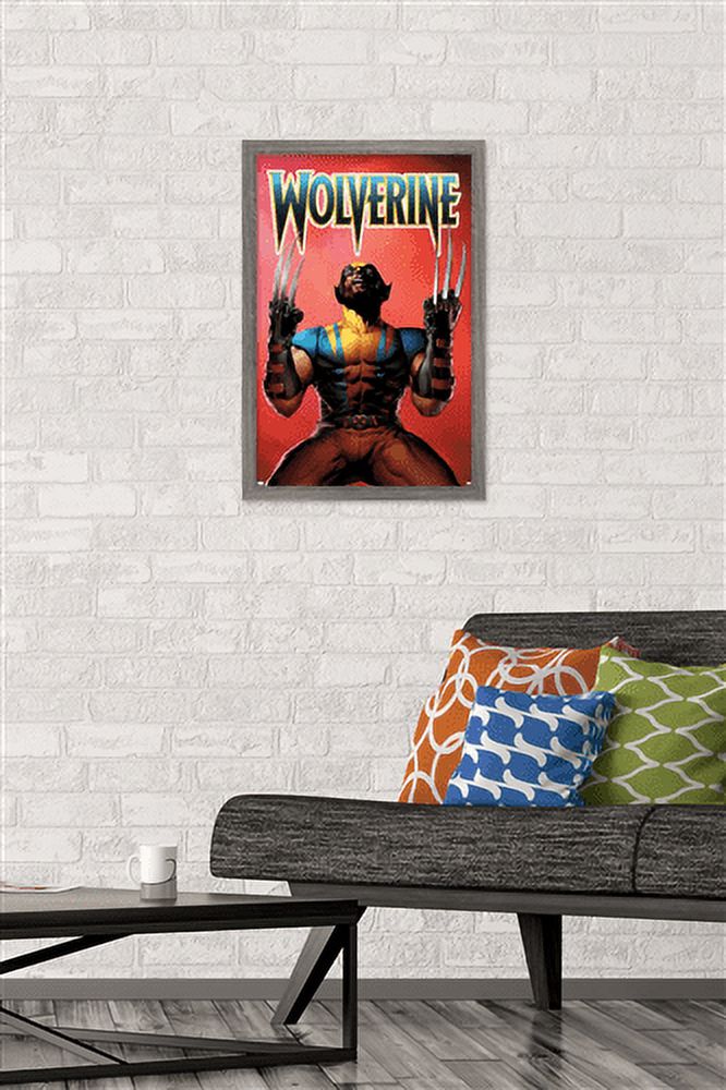 Marvel Comics - Wolverine - Astonishing X-Men #1 Variant Wall Poster, 14.725" x 22.375", Framed