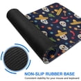 thumbnail image 6 of Long Mouse Pads for Desk,Navy Mexican Skull Pattern Desk Mats on Top Of Desks, Desk Mouse Pad Extra Large with 3mm Non-Slip Base and Stitched Edge for Gaming,Office,Work,Home 31.5"x11.8", 6 of 6