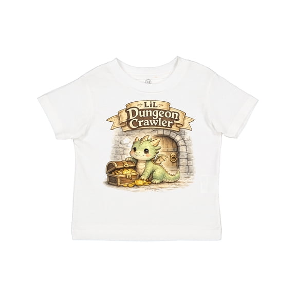 Inktastic Lil Dungeon Dragon Boys or Girls Toddler T-Shirt