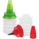 thumbnail image 5 of 2 botellas de plástico reutilizables para glaseado de galletas, crema pastelera, suministros para decoración de pasteles, 5 of 8