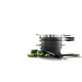 thumbnail image 3 of Select by Calphalon Space Saving Hard Anodized Nonstick 7 Piece Cookware Starter Set, 3 of 5